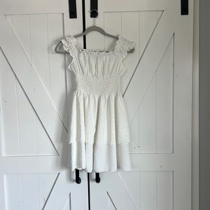 Swift Dot of the shoulder dress from SHEIN. Size xs.